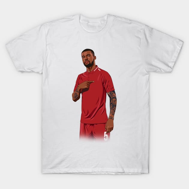 Gini Wijnaldum T-Shirt by Ades_194